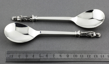 Silver Apostle Spoons - St James the Greater, St Jude